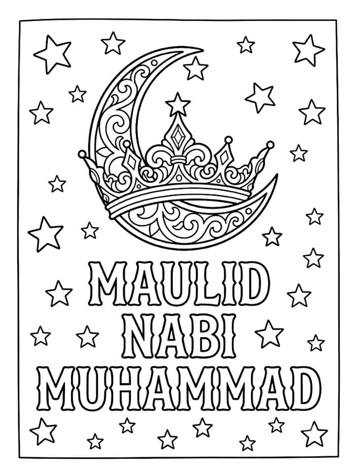 Maulid Nabi Muhammad dan Mahkota Bulan Sabit