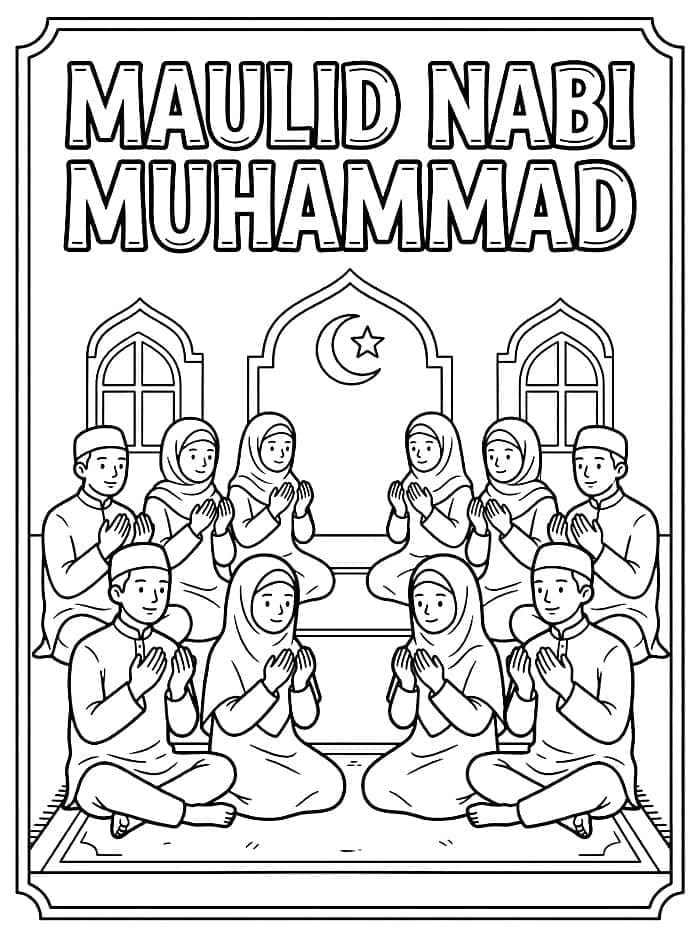 Maulid Nabi Muhammad Doa Bersama