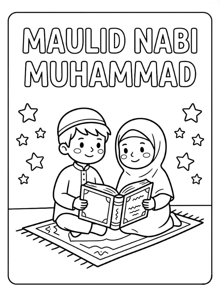 Maulid Nabi Muhammad Membaca Bersama