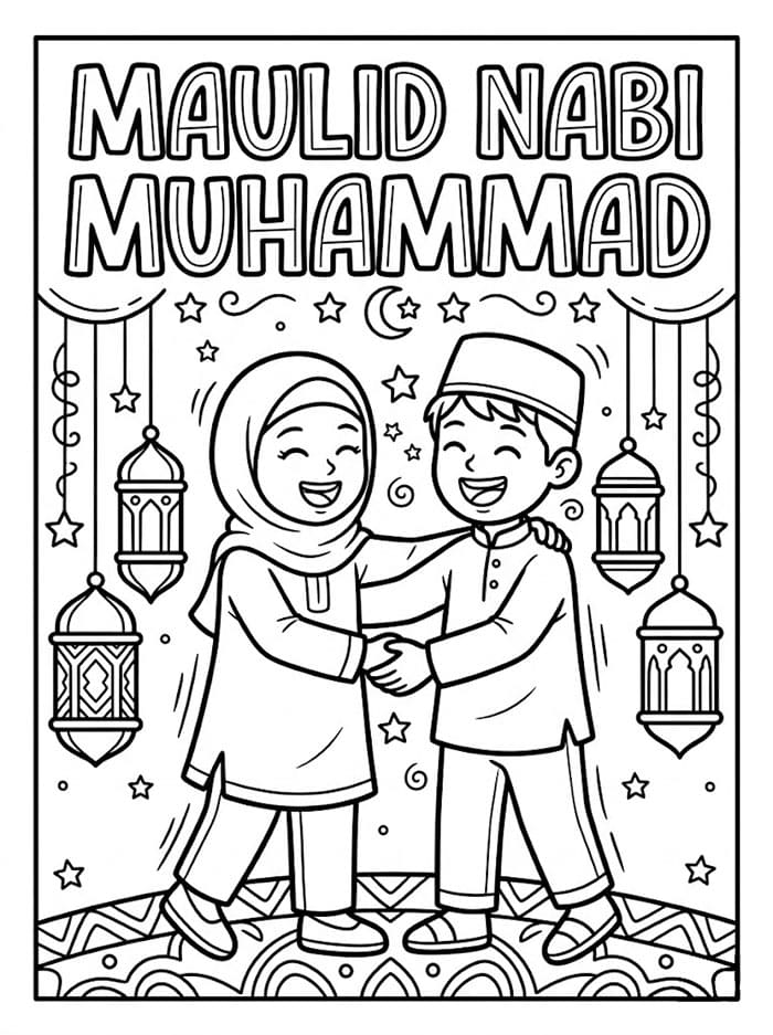 Maulid Nabi Muhammad Menyapa Teman