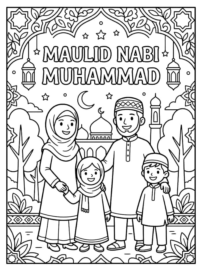 Maulid Nabi Muhammad Perayaan Keluarga