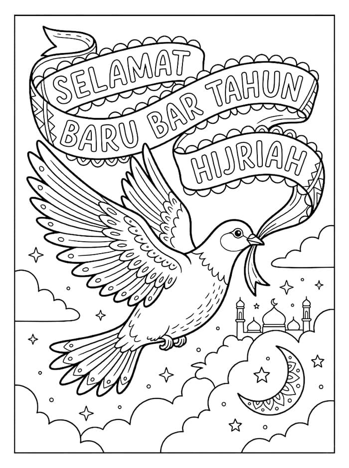 Merpati Tahun Baru Hijriah