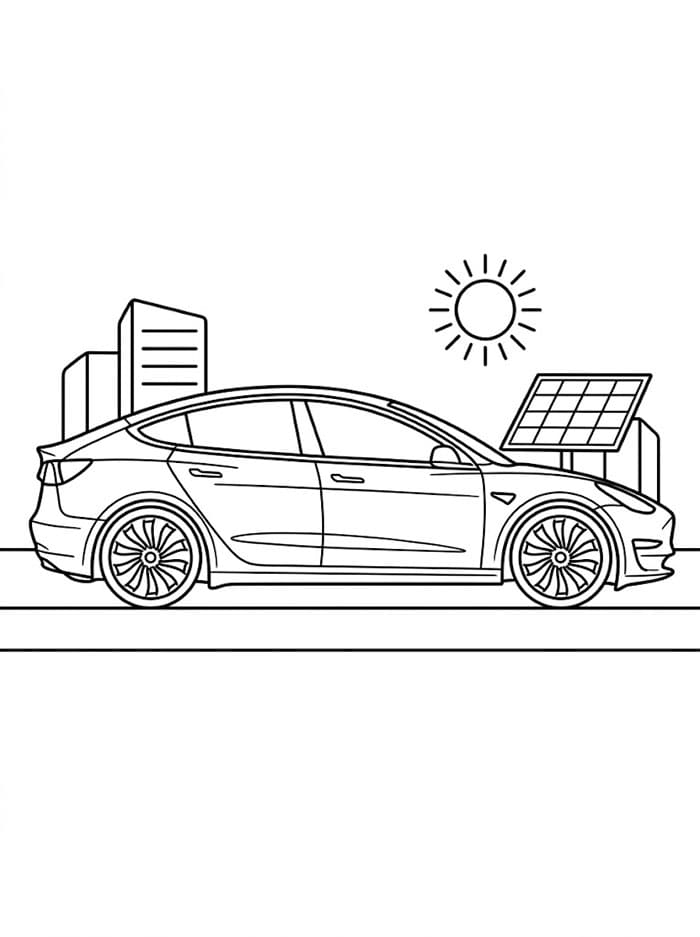 Mobil kota Tesla Model 3