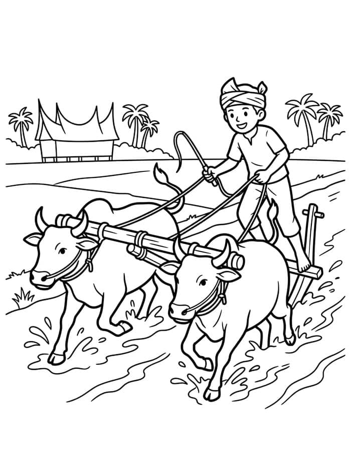 Pacu Jawi dapat dicetak