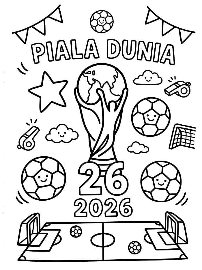 Piala Dunia 2026 gratis Gambar