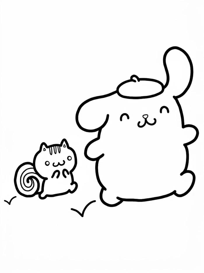 Pompompurin dan bagel