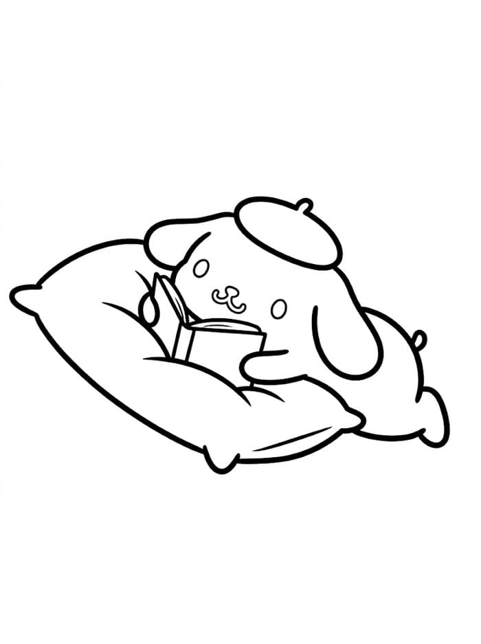Pompompurin dan Buku