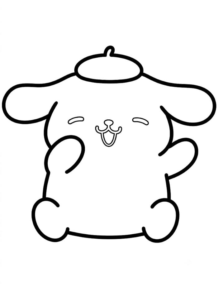 Pompompurin yang Dapat Dicetak