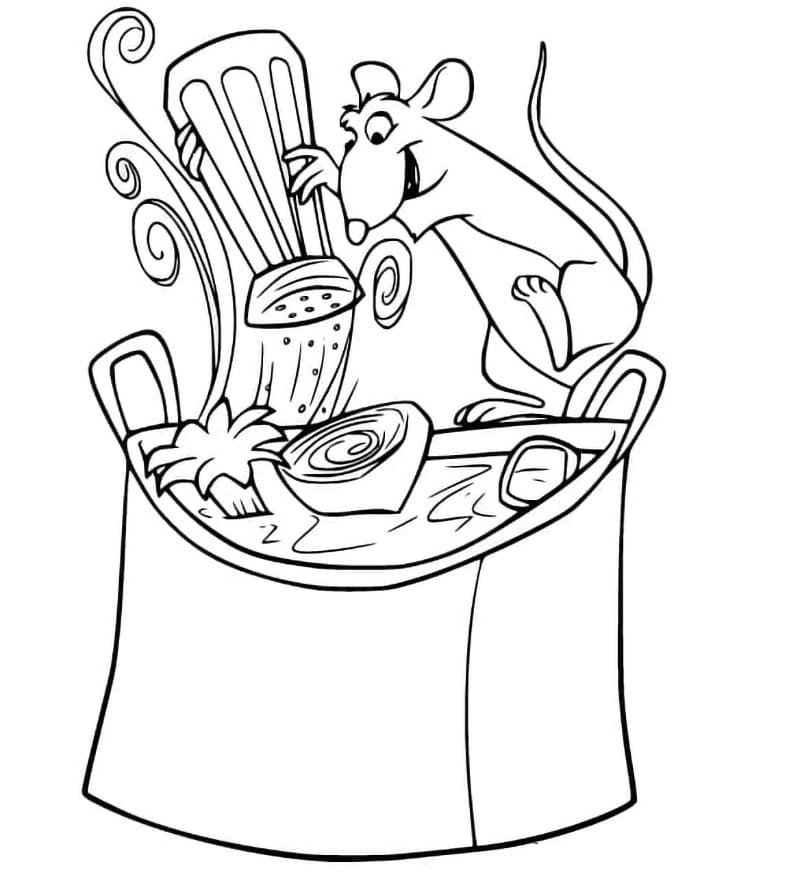 Remy Sedang Memasak