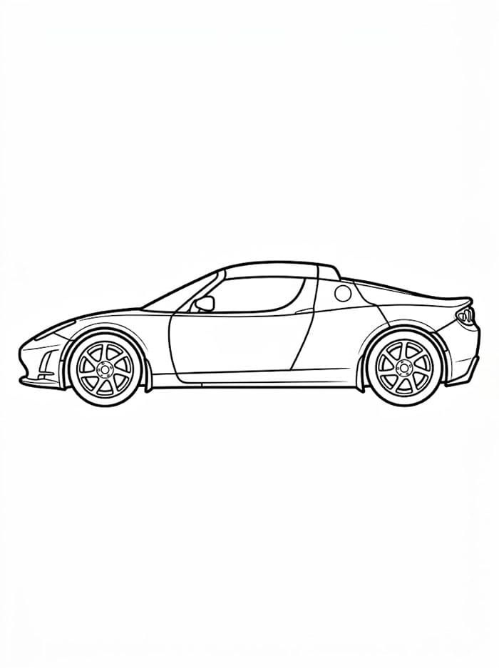 Roadster sporty Tesla