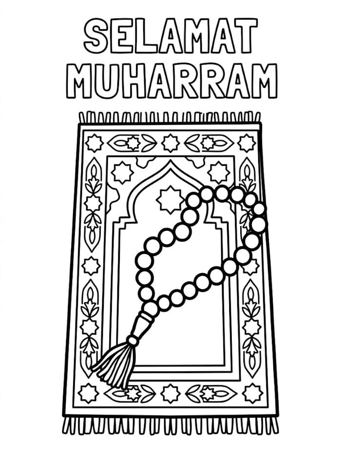 Sajadah dan Tasbih Muharram