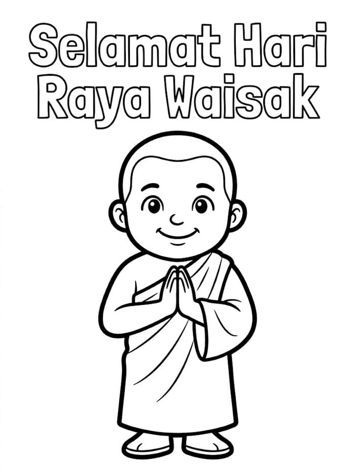 Selamat Waisak Biksu