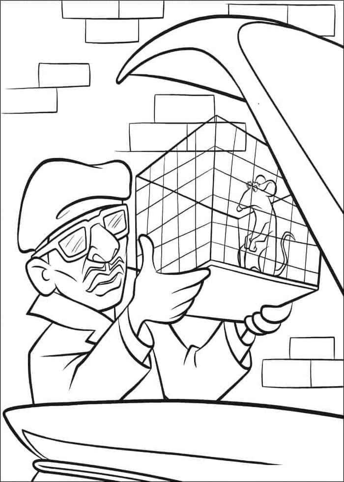 Skinner Menangkap Remy di Ratatouille