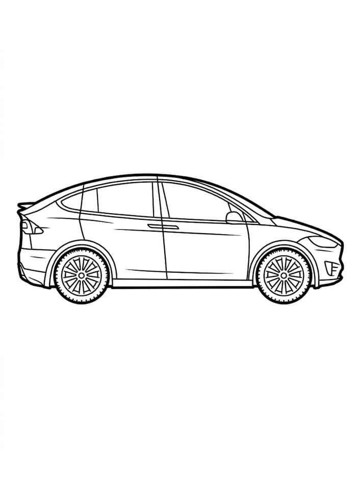 SUV keluarga Tesla Model X
