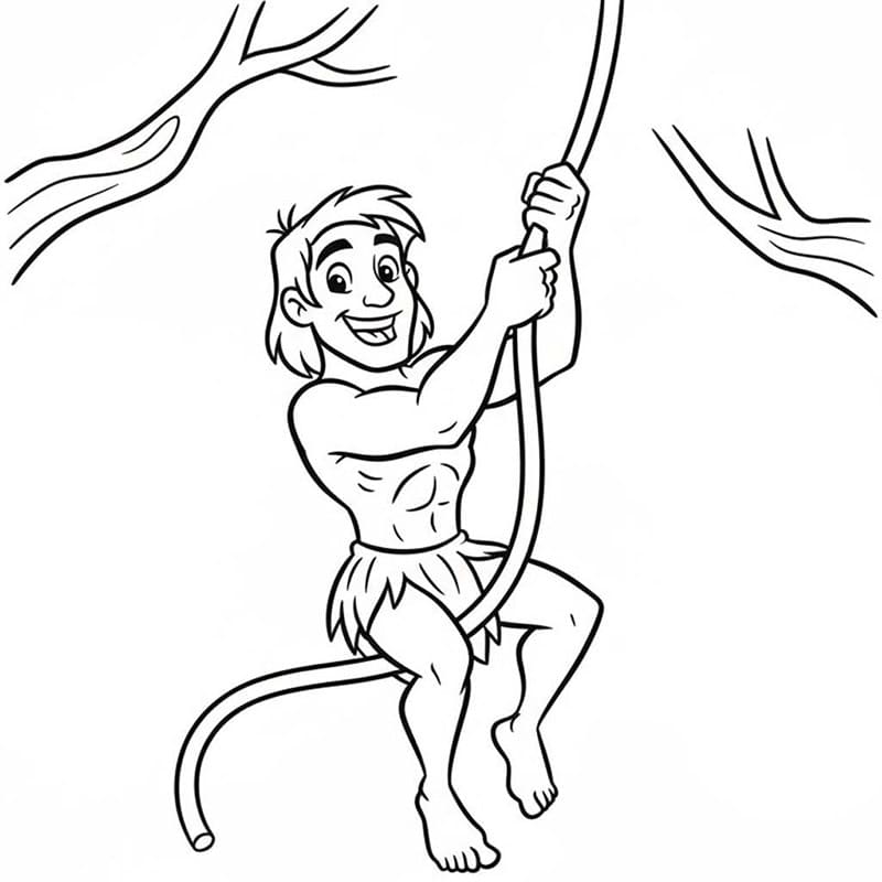 Tarzan bahagia