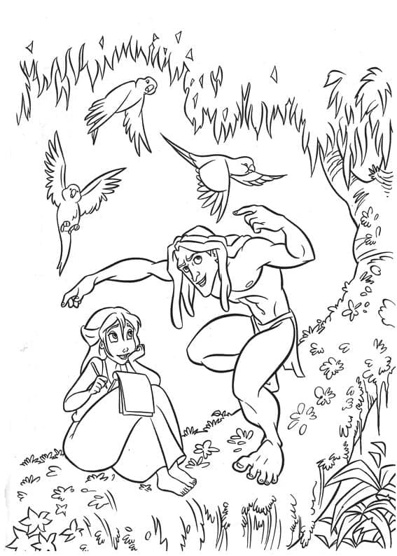 Tarzan dan Jane yang Dapat Dicetak