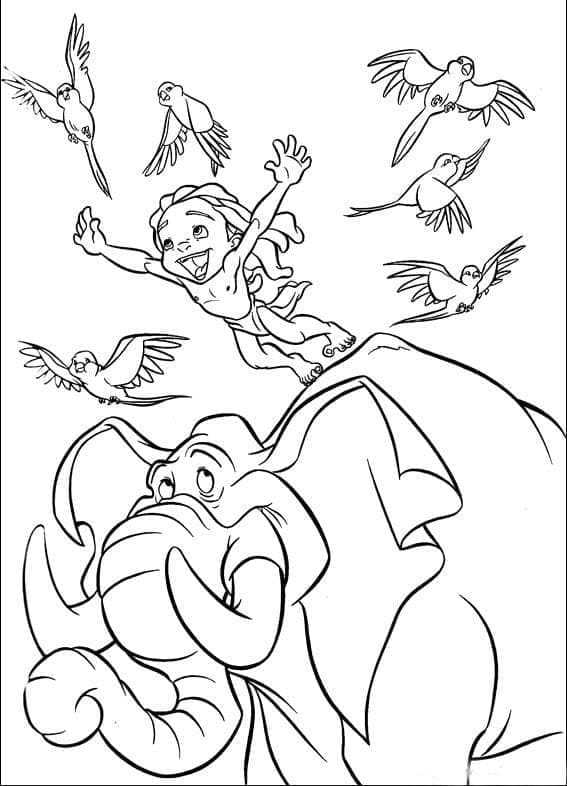 Tarzan dan Tantor
