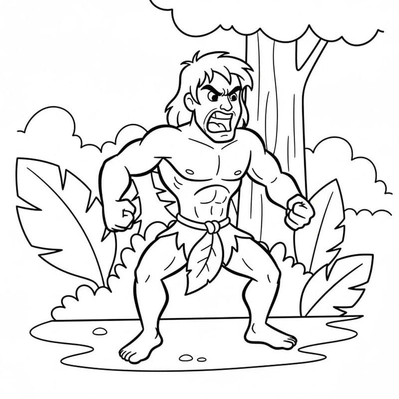 Tarzan marah