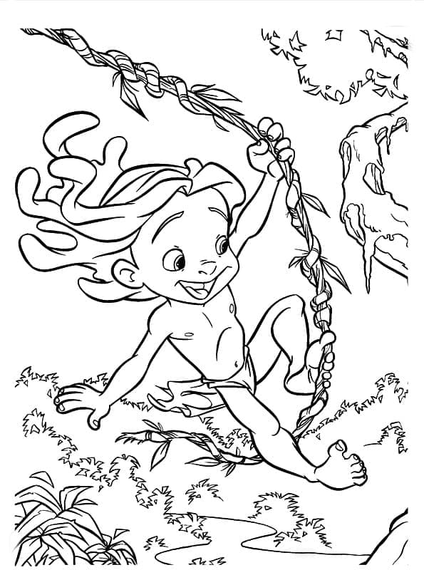 Tarzan Si Anak yang Bahagia