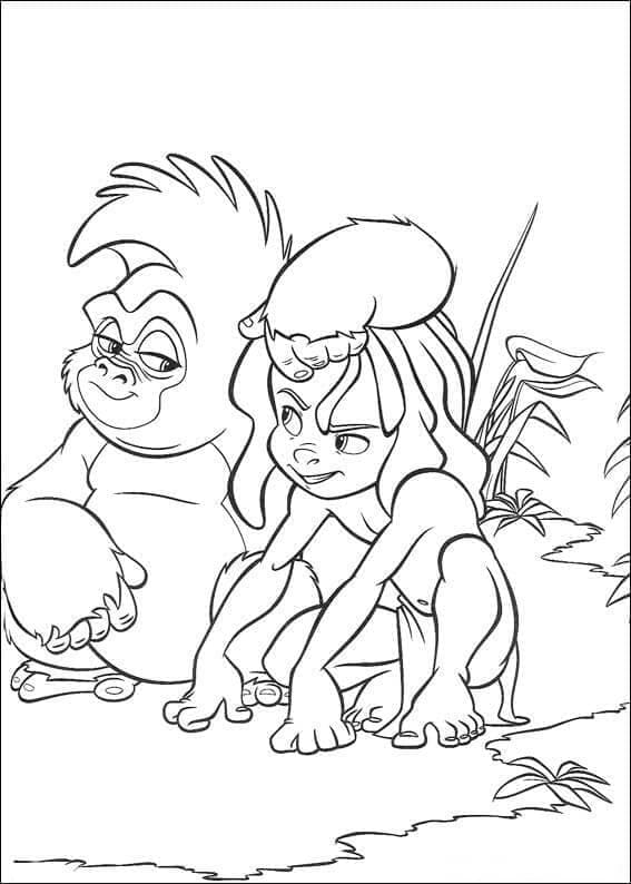 Terk Kecil dan Tarzan