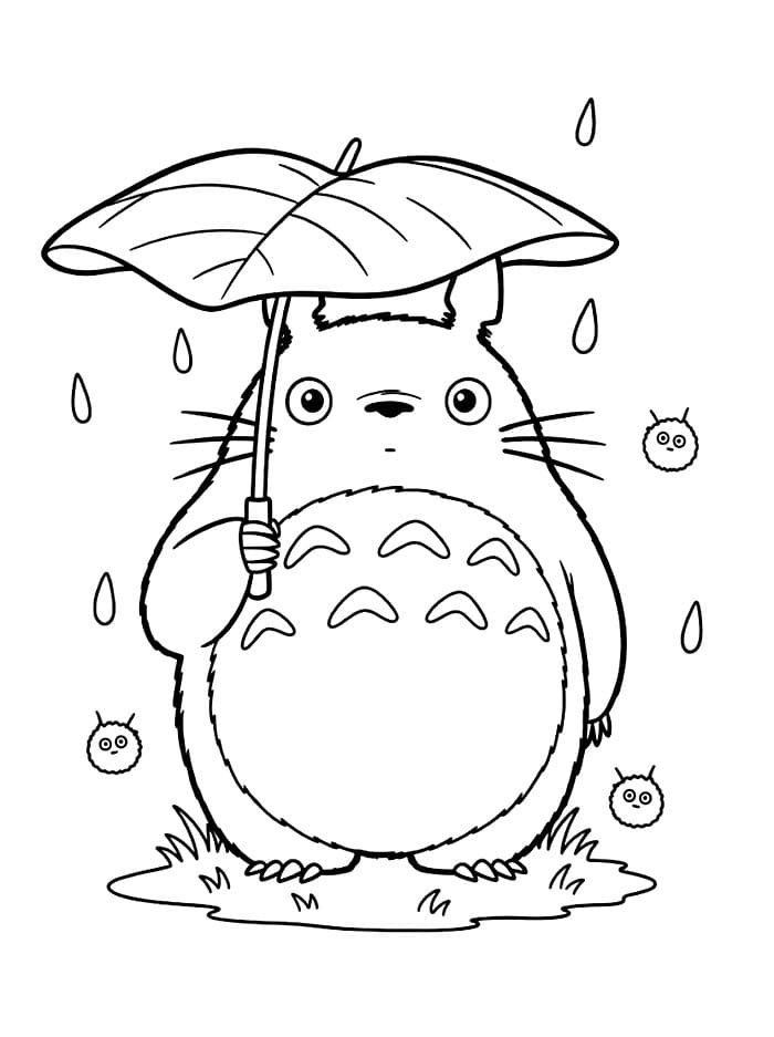 Totoro dan hujan