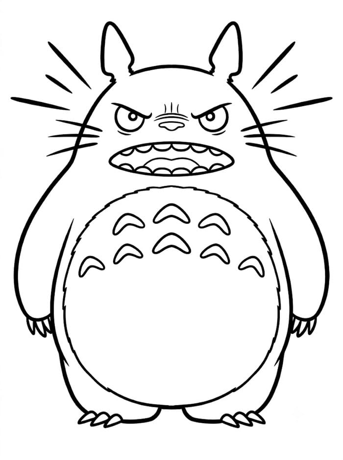 Totoro yang marah
