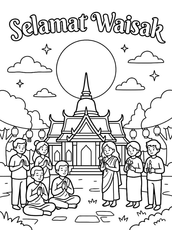 Waisak Bulan Purnama Perayaan