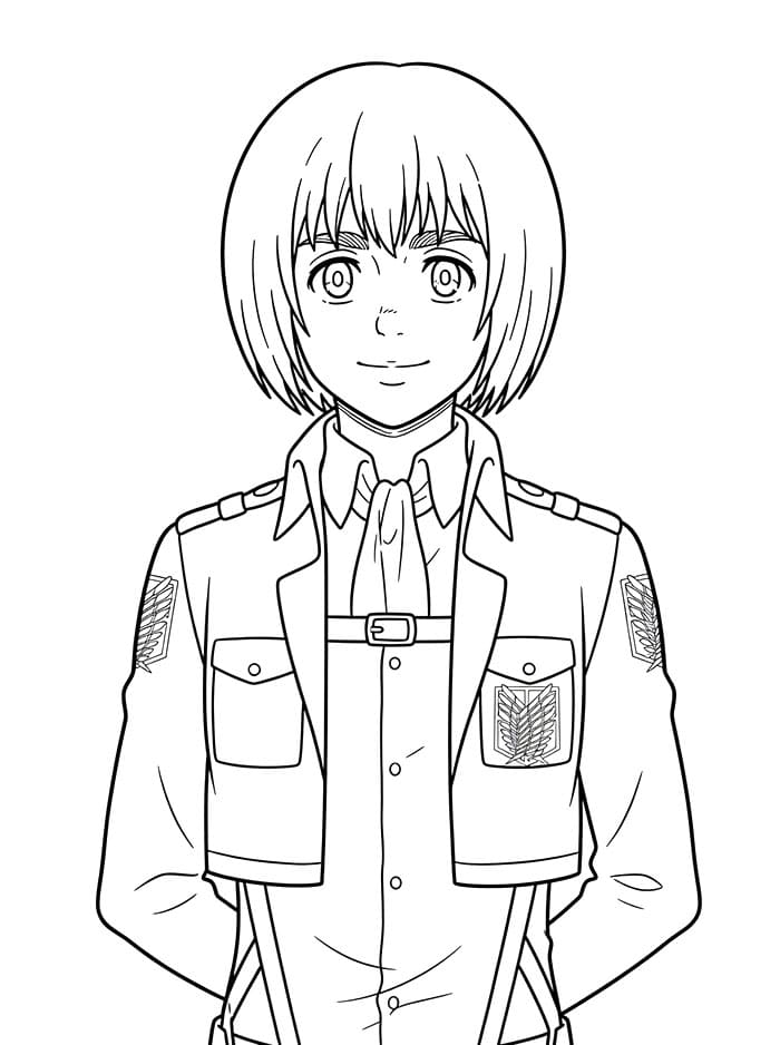 Armin dari Attack on Titan