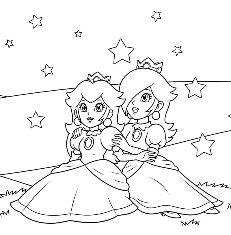Bintang dan Putri Peach