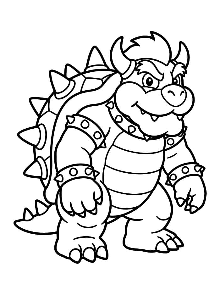 Bowser berdiri