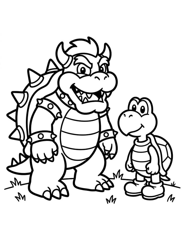 Bowser dan Koopa Troopa