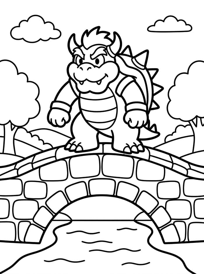 Bowser di Jembatan Batu