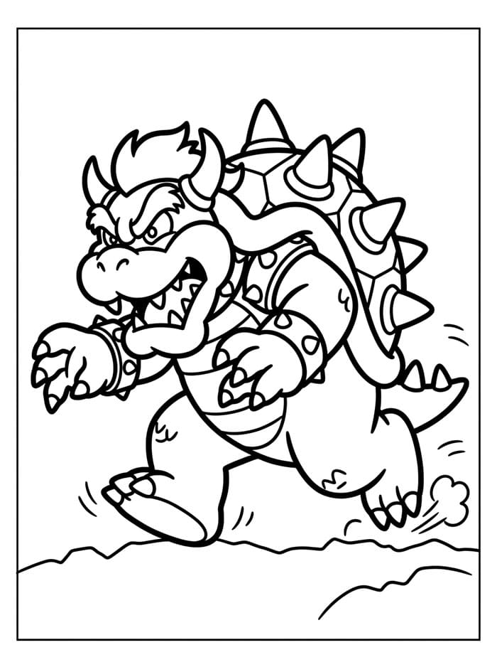 Bowser Menerjang Maju