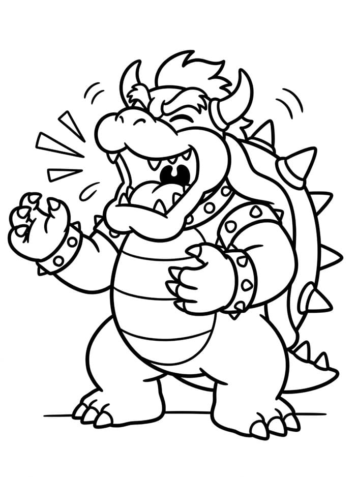 Bowser Tertawa