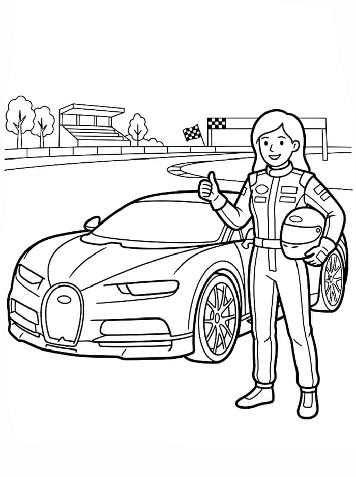 Bugatti dan pembalap