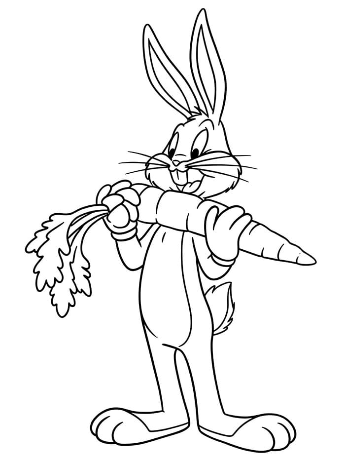 Bugs Bunny Makan Wortel