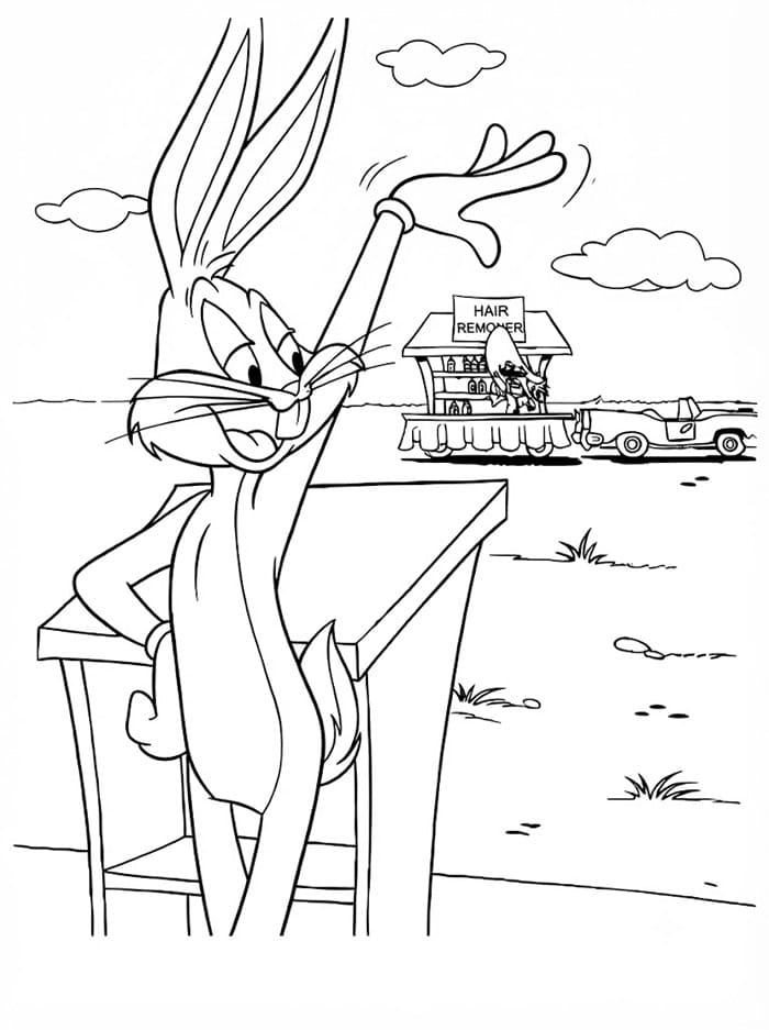 Bugs Bunny Mengucapkan Selamat Tinggal