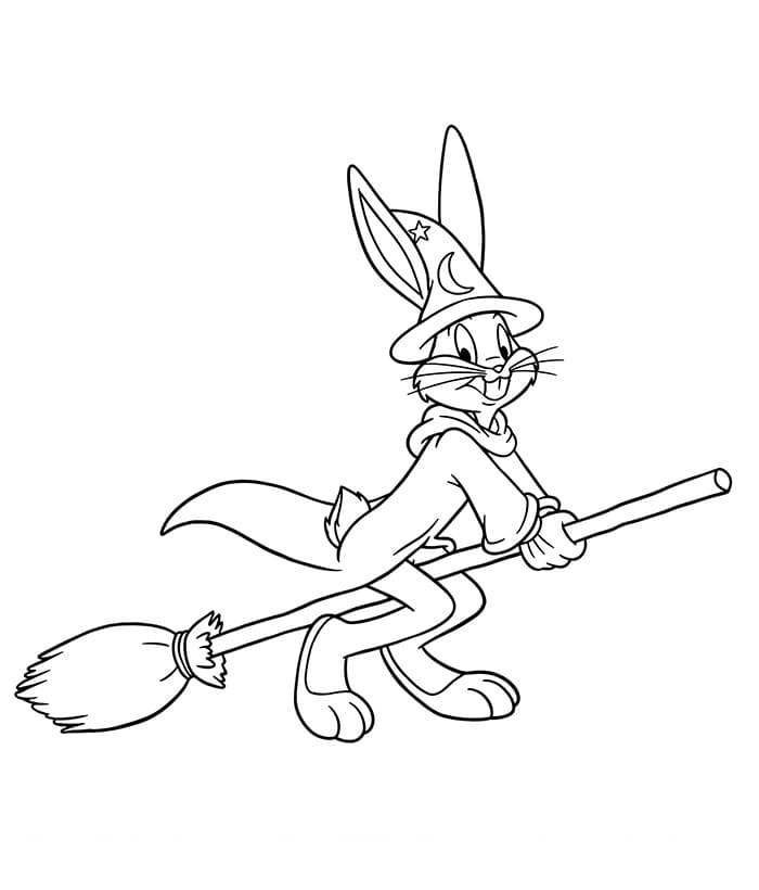 Bugs Bunny Naik Sapu