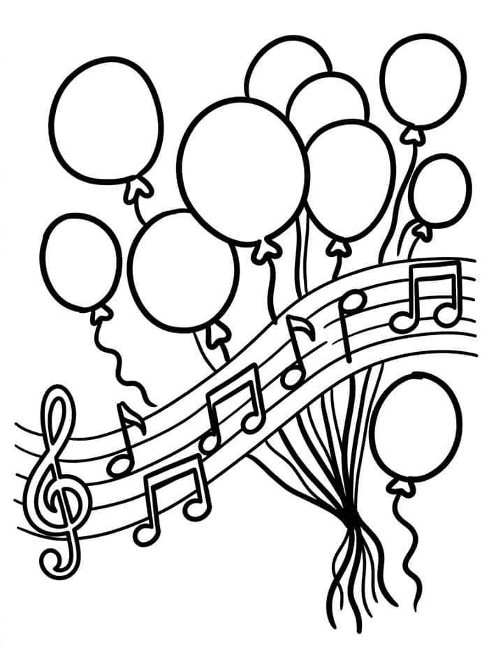 Catatan Musik dan Balon