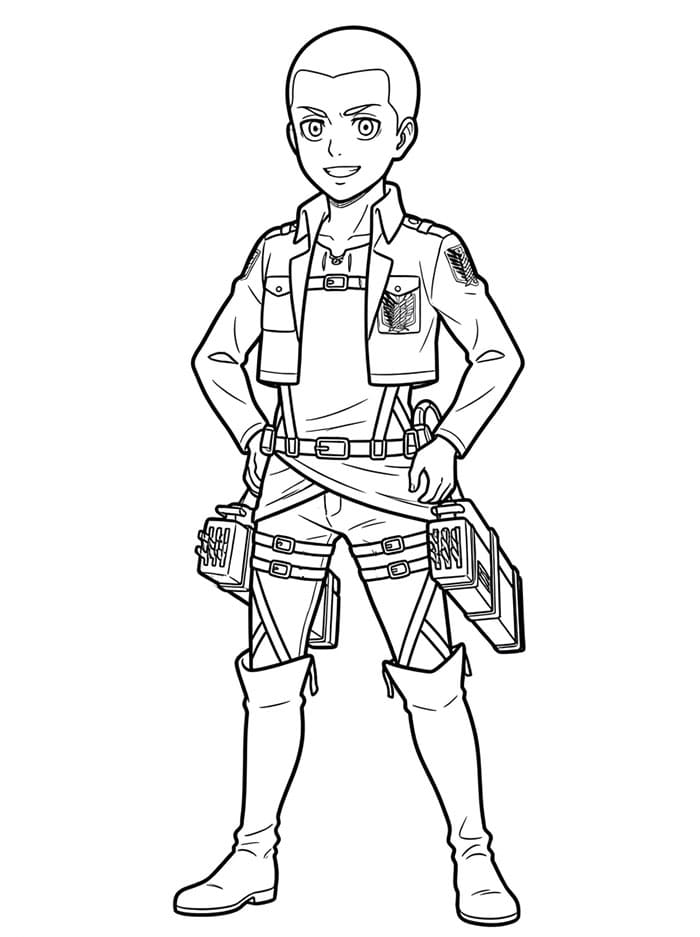 Connie Springer dari Attack on Titan