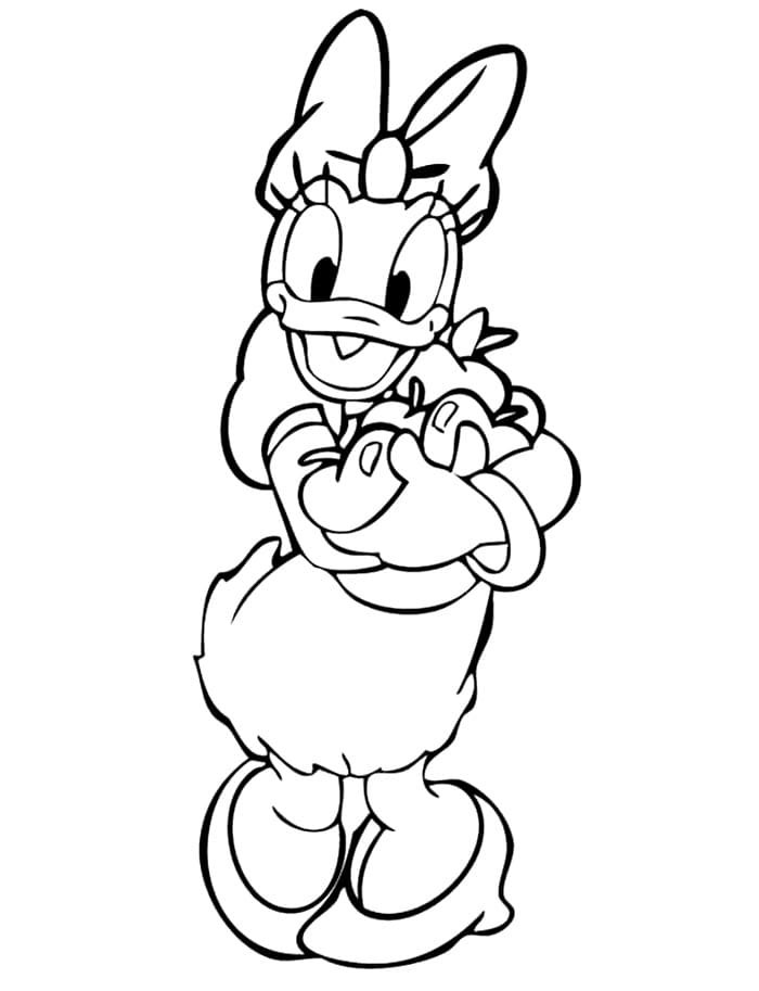 Desi Bebek dengan Apel