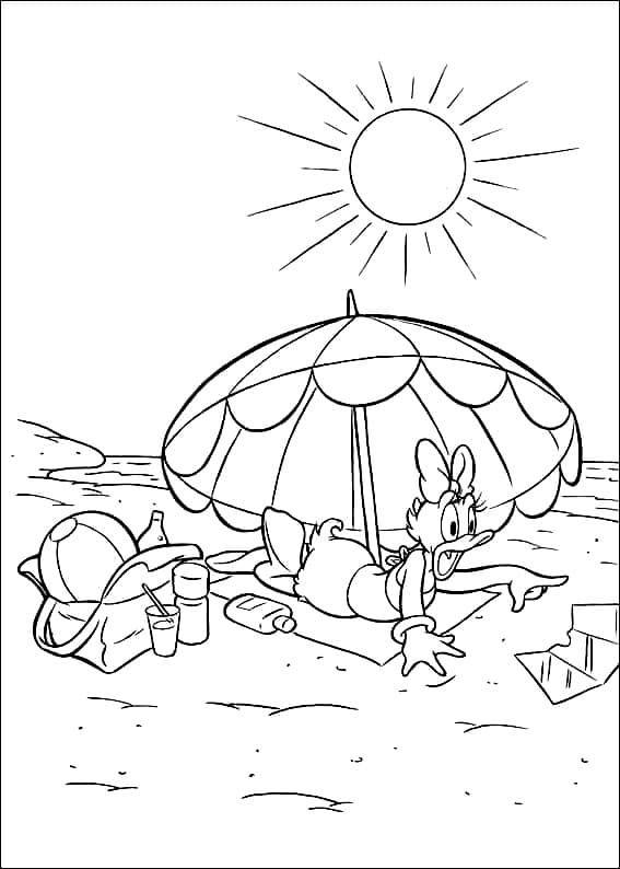Desi Bebek di Pantai