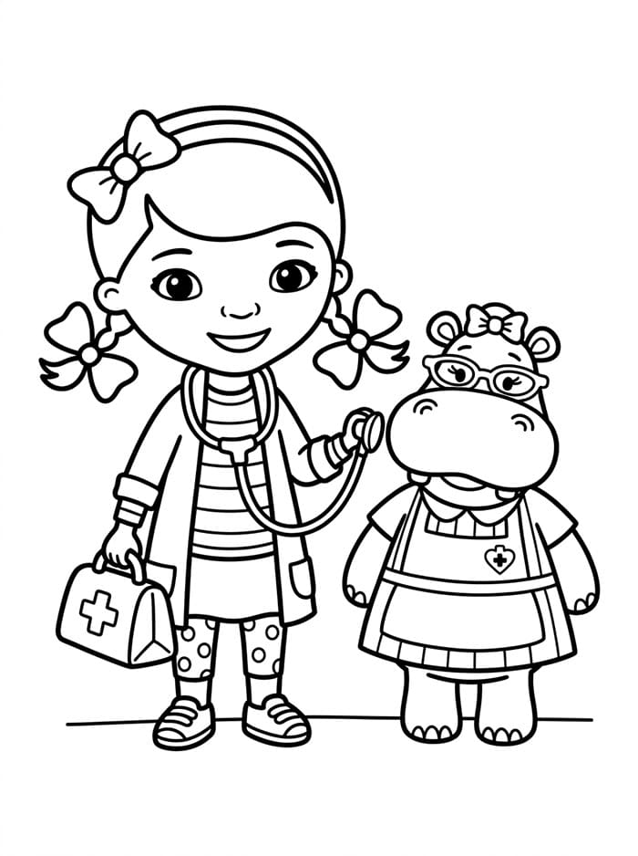 Doc McStuffins dan Hallie