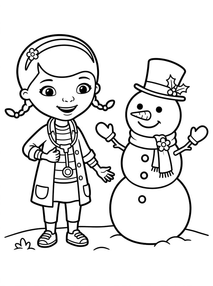 Doc McStuffins dan Manusia Salju