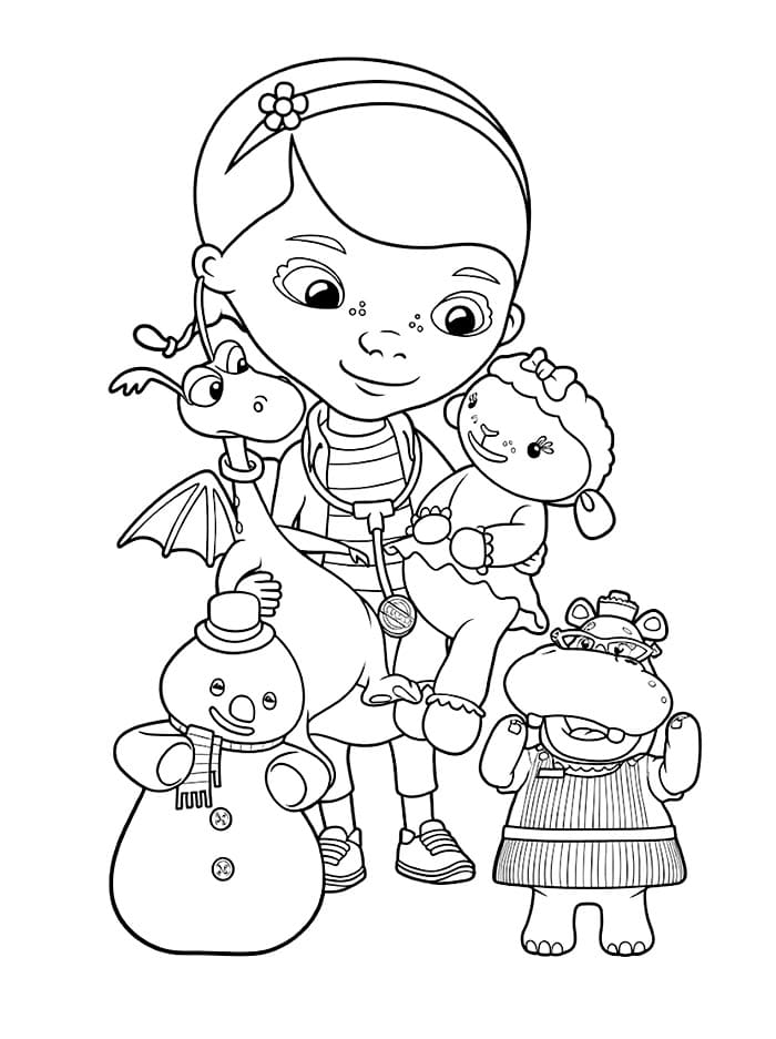 Doc McStuffins dan Teman-Temannya