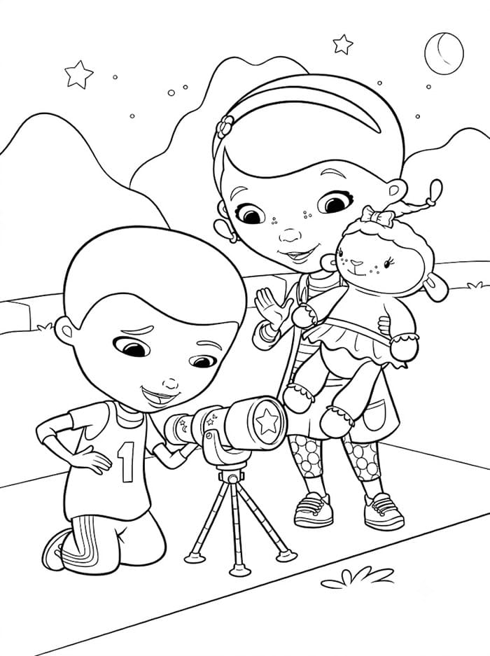 Doc McStuffins Gambar yang Dapat Dicetak