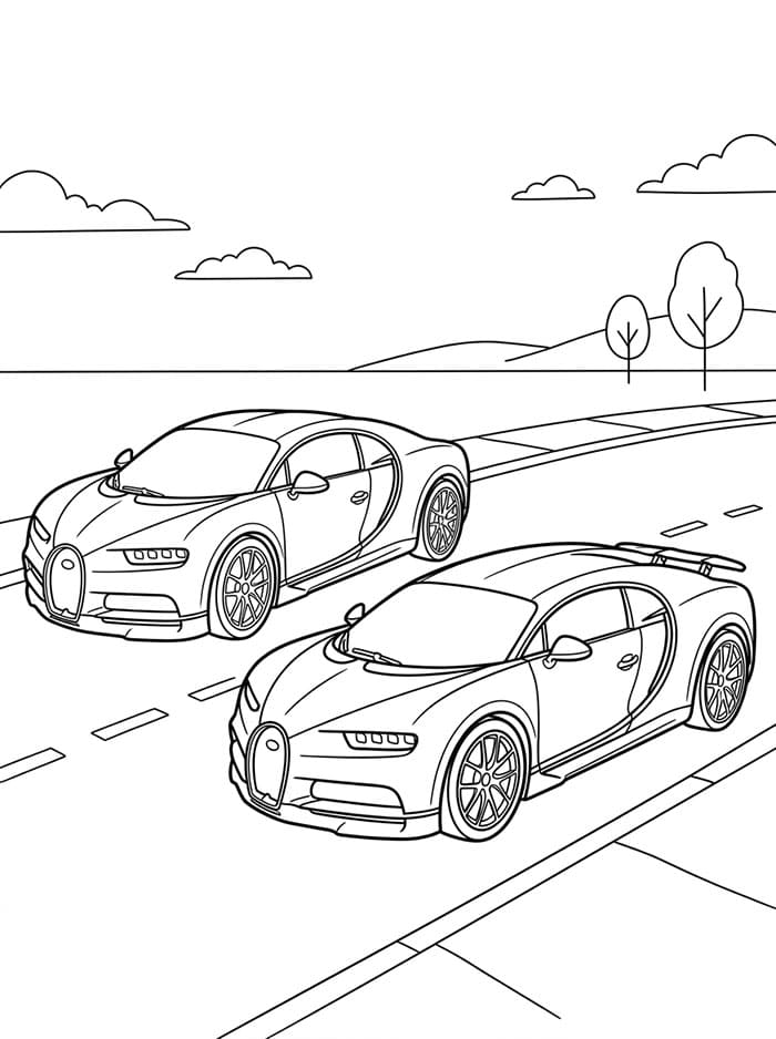 Dua Bugatti