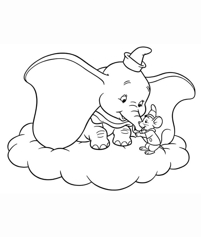 Dumbo di atas awan