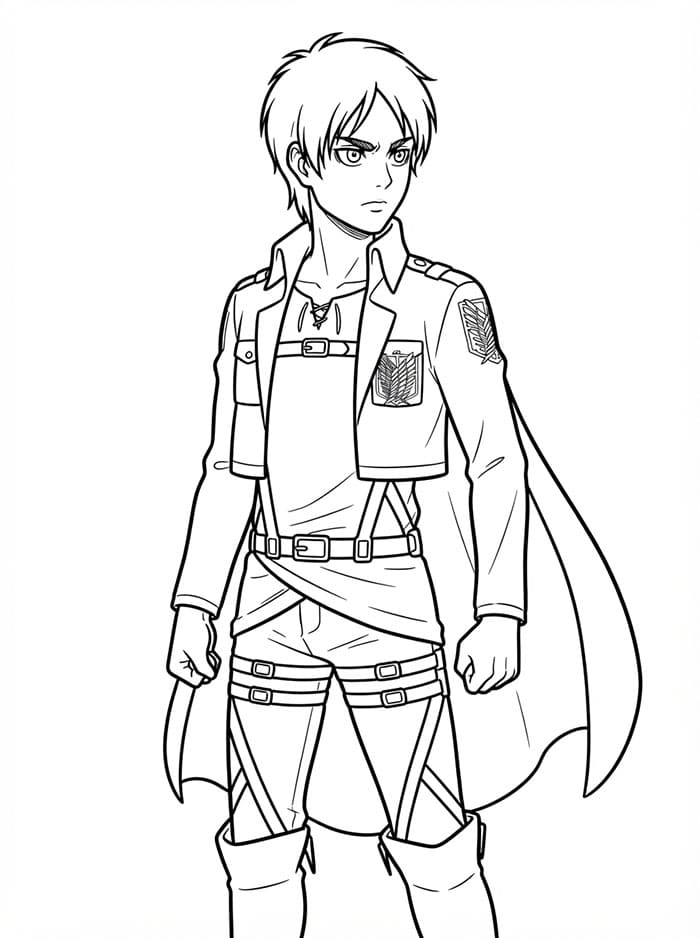 Eren dari Attack on Titan