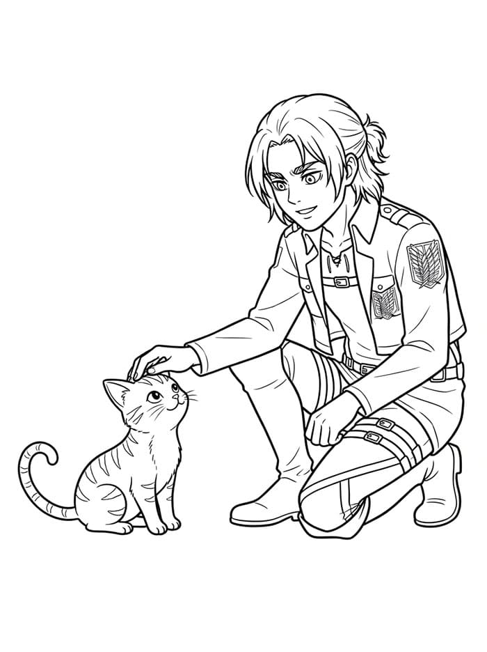 Eren Yeager dan Cat
